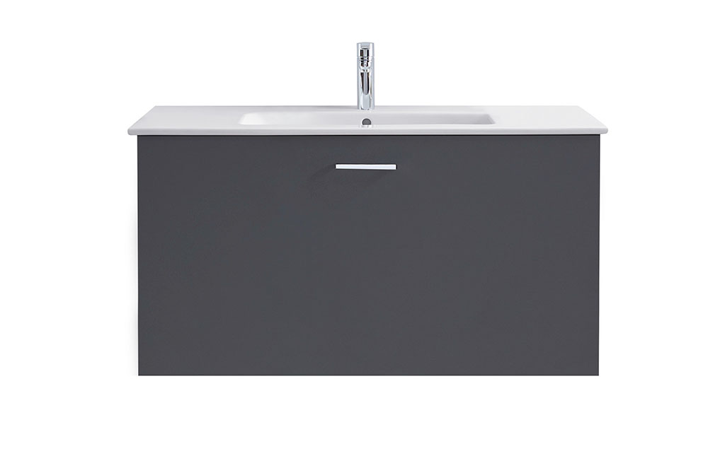Baterie lavoar Duravit B21020001010, B.2, tip comanda monocomanda, marime m, tip instalare pe lavoar, crom [3]