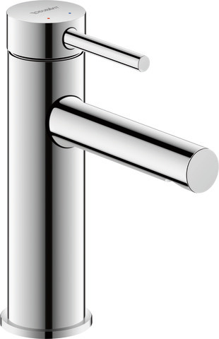 Baterii sanitare - Baterie pentru lavoar Duravit CE1020002010, lavoar Circle, compatibil cu instalatii sanitare standard, crom