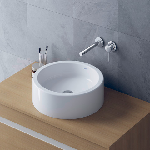 Baterie pentru lavoar Duravit CE1070004010, lavoar Circle, compatibil cu instalatii sanitare standard, crom [1]
