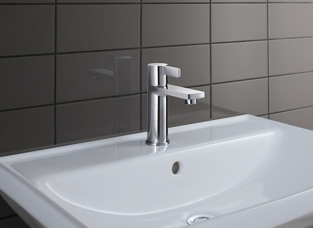 Baterie pentru lavoar Duravit DE1020002010, lavoar D-Neo, compatibil cu instalatii sanitare standard, crom [10]