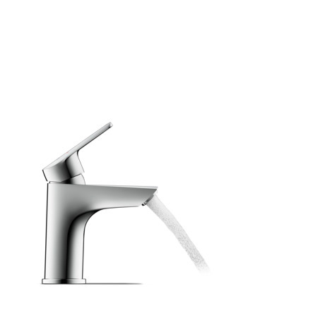 Baterie pentru lavoar Duravit N11010002010, lavoar DuraStyle, tip comanda monocomanda, marime m, crom [3]