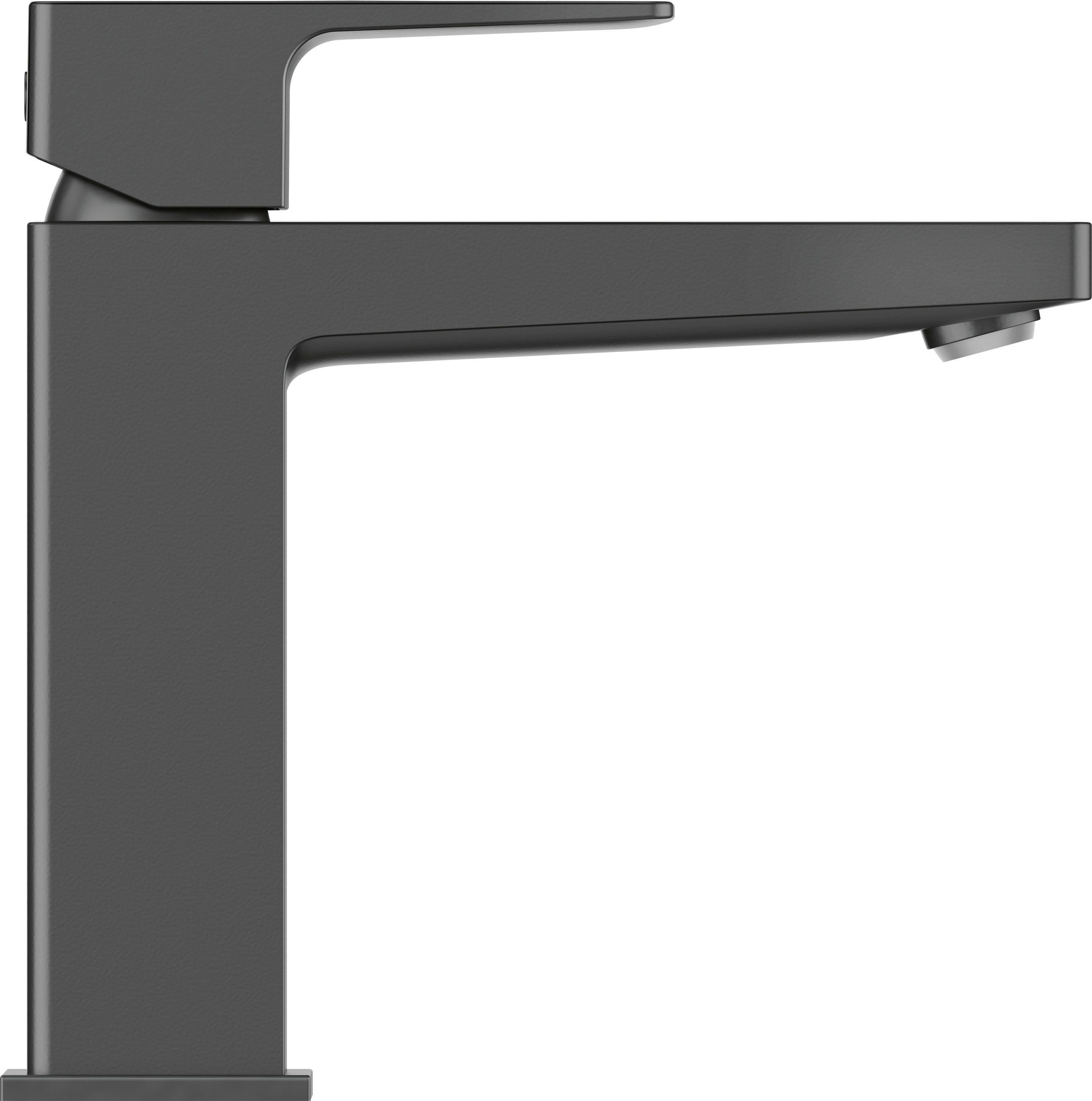 Baterie pentru lavoar Duravit MH1020002046, lavoar Manhattan, tip comanda monocomanda, marime m, negru [1]