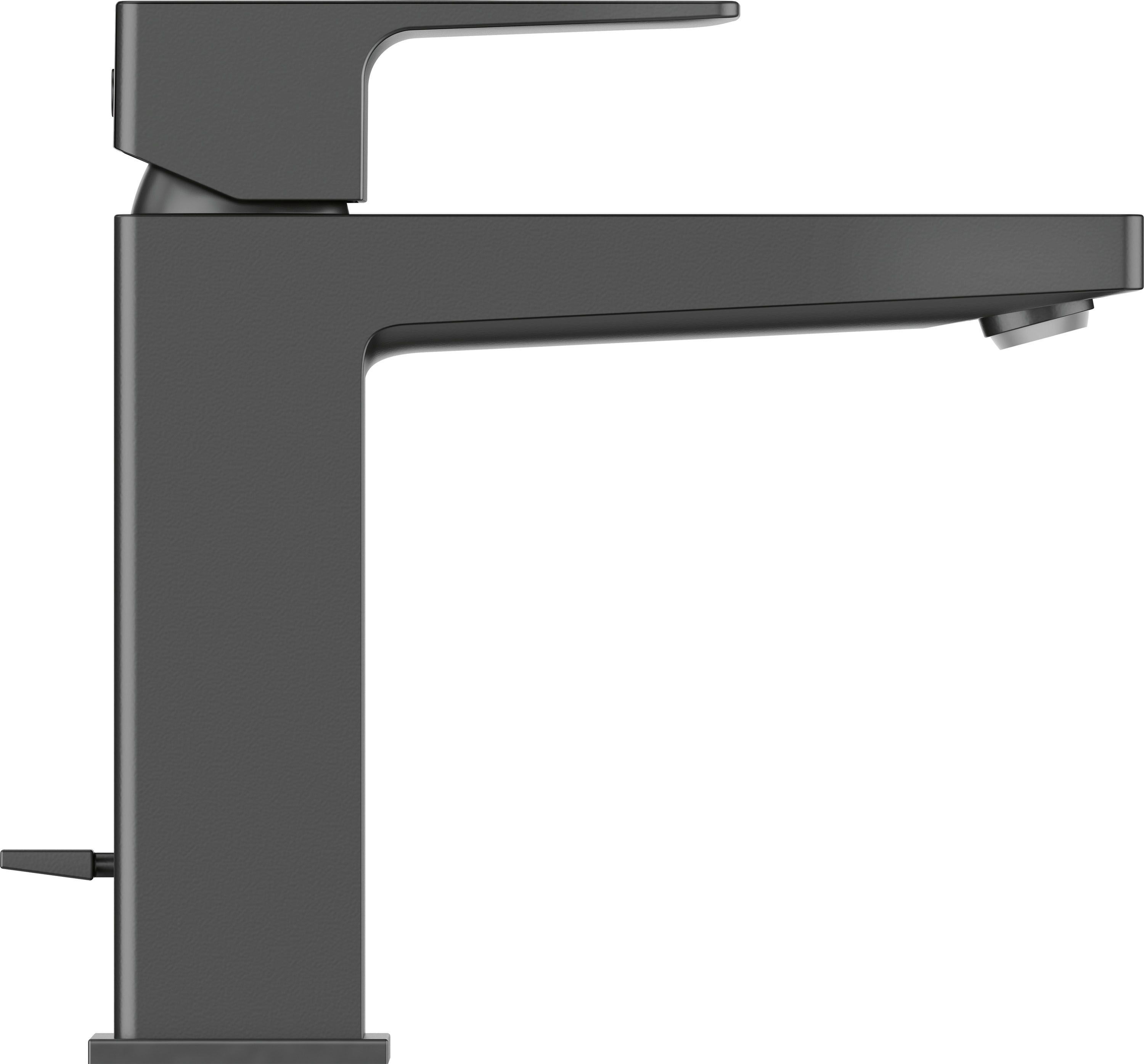 Baterie pentru lavoar Duravit MH1020001046, lavoar Manhattan, tip comanda monocomanda, marime m, negru [1]