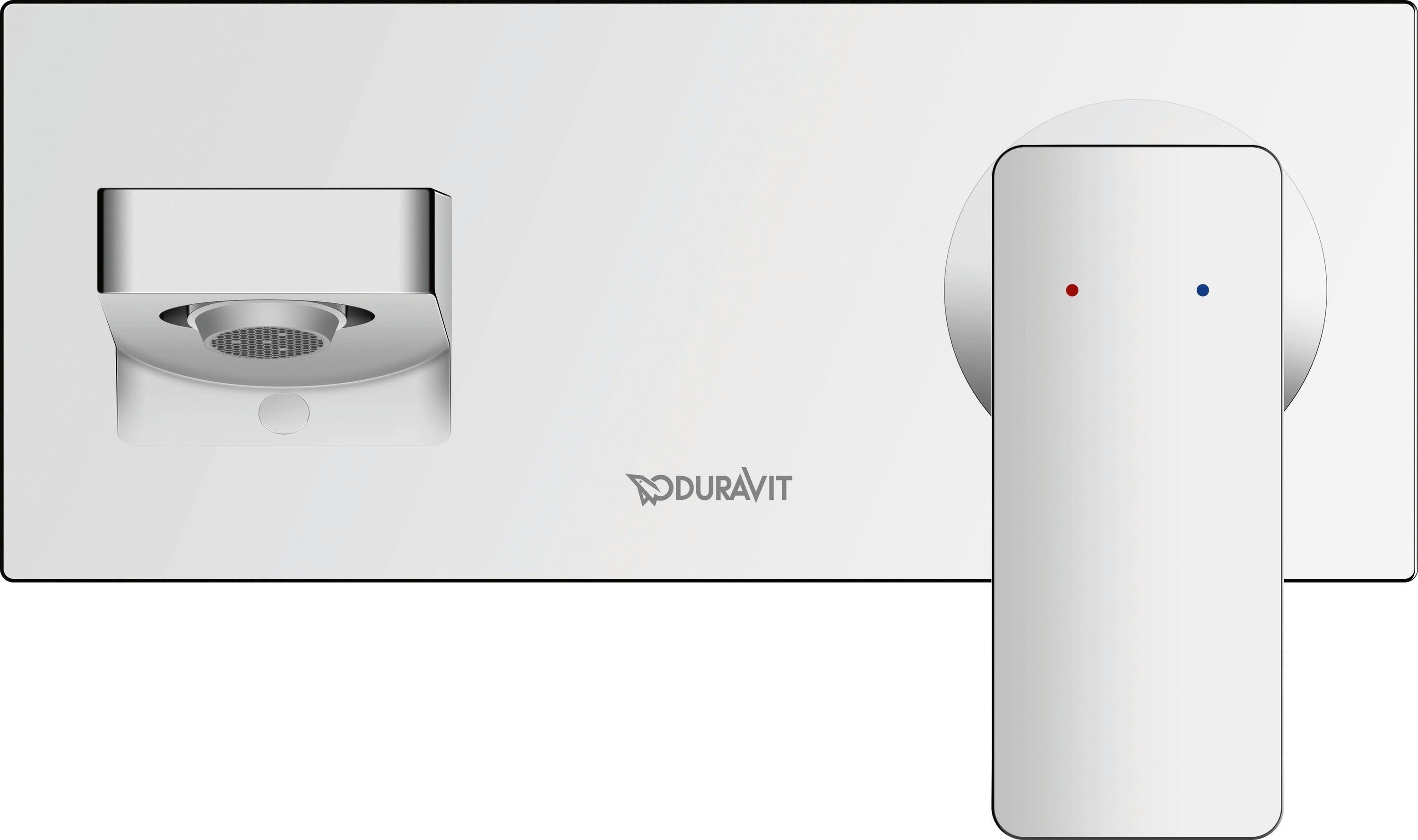 Baterie pentru lavoar Duravit MH1070004010, lavoar Manhattan, tip comanda monocomanda, marime l, crom [1]