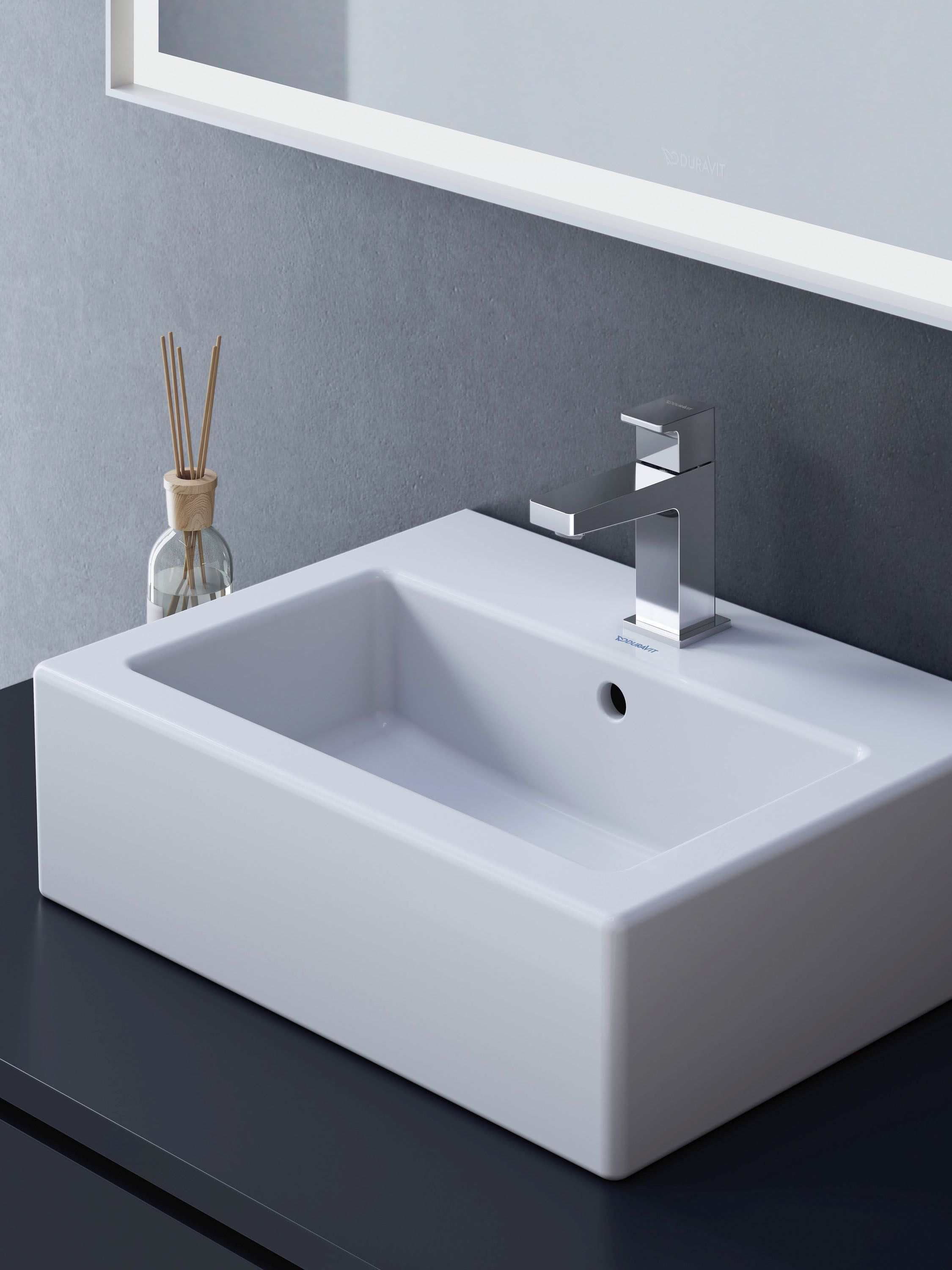 Baterie pentru lavoar Duravit MH1010002010, lavoar Manhattan, tip comanda monocomanda, marime s, crom [5]