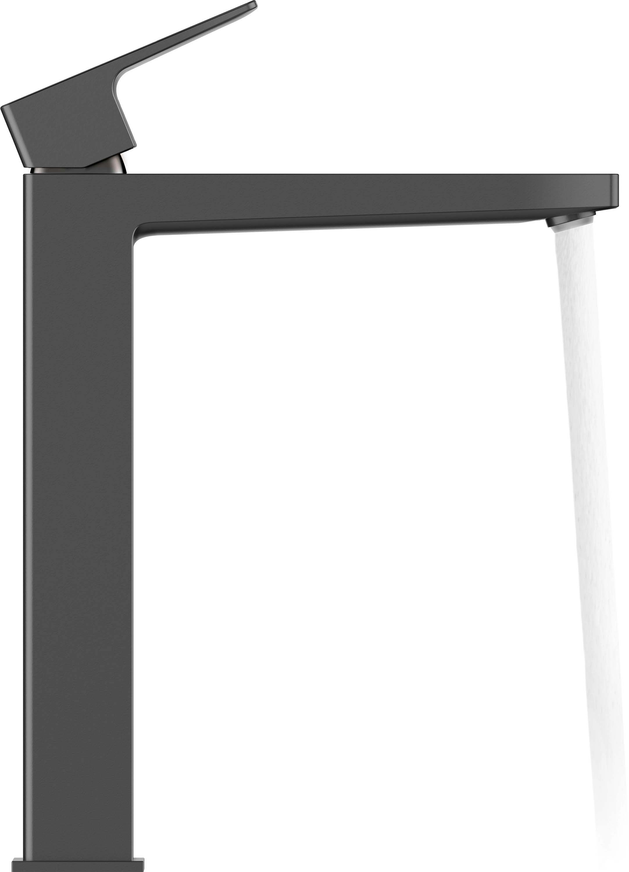 Baterie pentru lavoar Duravit MH1040002046, lavoar Manhattan, tip comanda monocomanda, marime xl, negru [2]