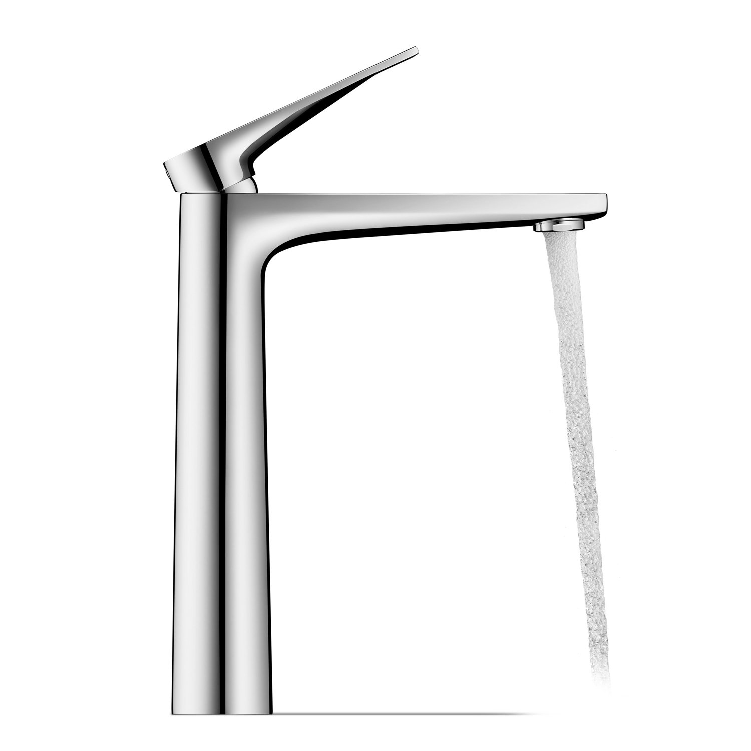 Baterie pentru lavoar Duravit TU1040002010, lavoar Tulum, tip comanda monocomanda, marime l, tip instalare pe blat, crom [2]