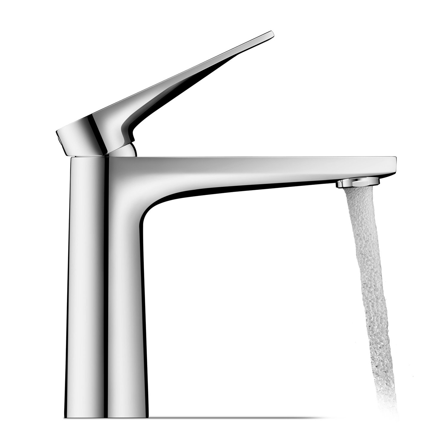 Baterie lavoar Duravit TU1020002010, Tulum, tip comanda monocomanda, marime m, tip instalare pe lavoar, crom [2]