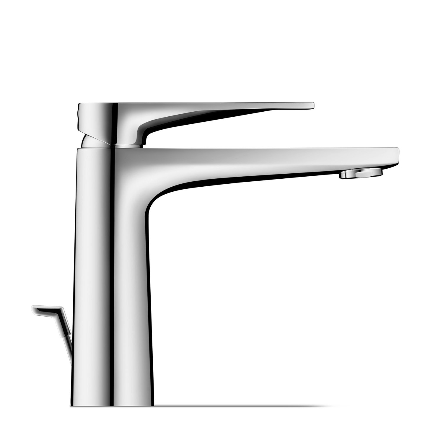 Baterie lavoar Duravit TU1020001010, Tulum, tip comanda monocomanda, marime m, tip instalare pe lavoar, crom [1]