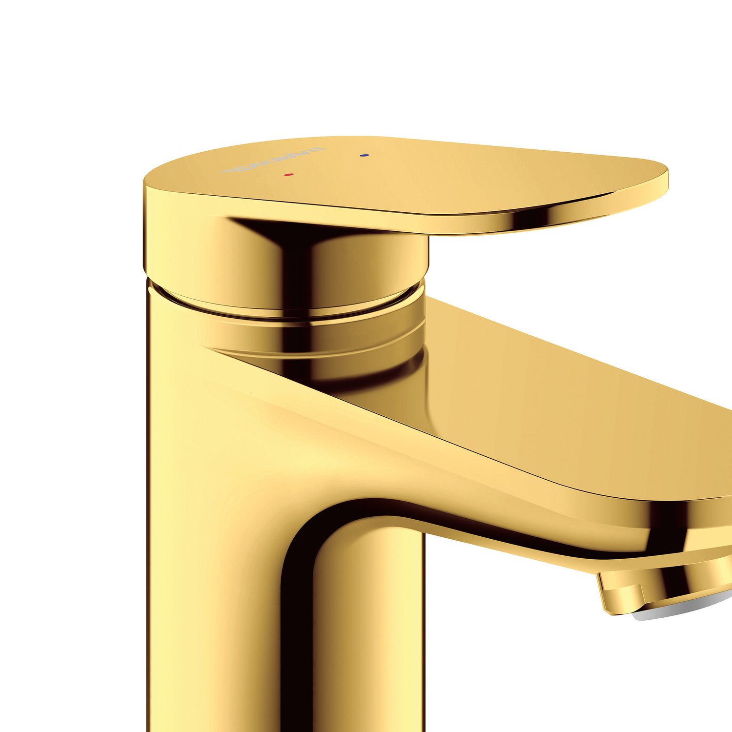 Baterie lavoar Duravit WA1010002034, Wave, tip comanda monocomanda, marime s, tip instalare pe lavoar, auriu [1]