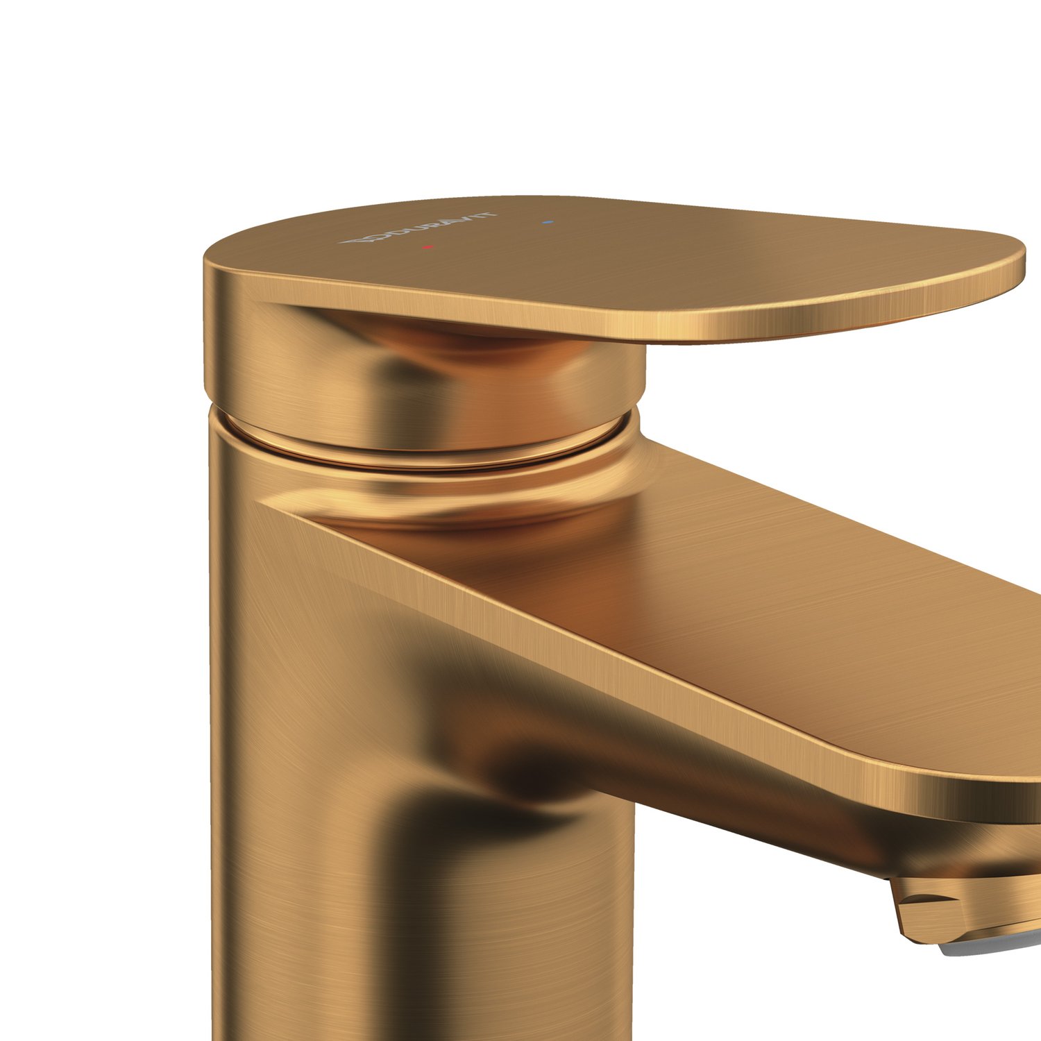 Baterie lavoar Duravit WA1010002004, Wave, tip comanda monocomanda, marime s, tip instalare pe lavoar, bronz [1]