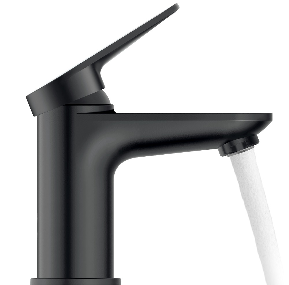 Baterie pentru lavoar Duravit WA1010002046, lavoar Wave, compatibil cu instalatii sanitare standard, negru [2]