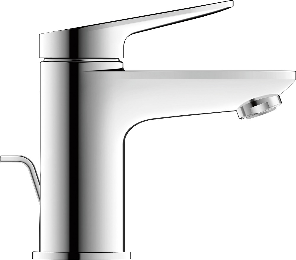 Baterie pentru lavoar Duravit WA1010001010, lavoar Wave, compatibil cu instalatii sanitare standard, crom [1]