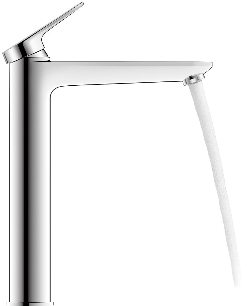 Baterie pentru lavoar Duravit WA1040002010, lavoar Wave, tip comanda monocomanda, marime xl, tip instalare pe blat, crom [1]
