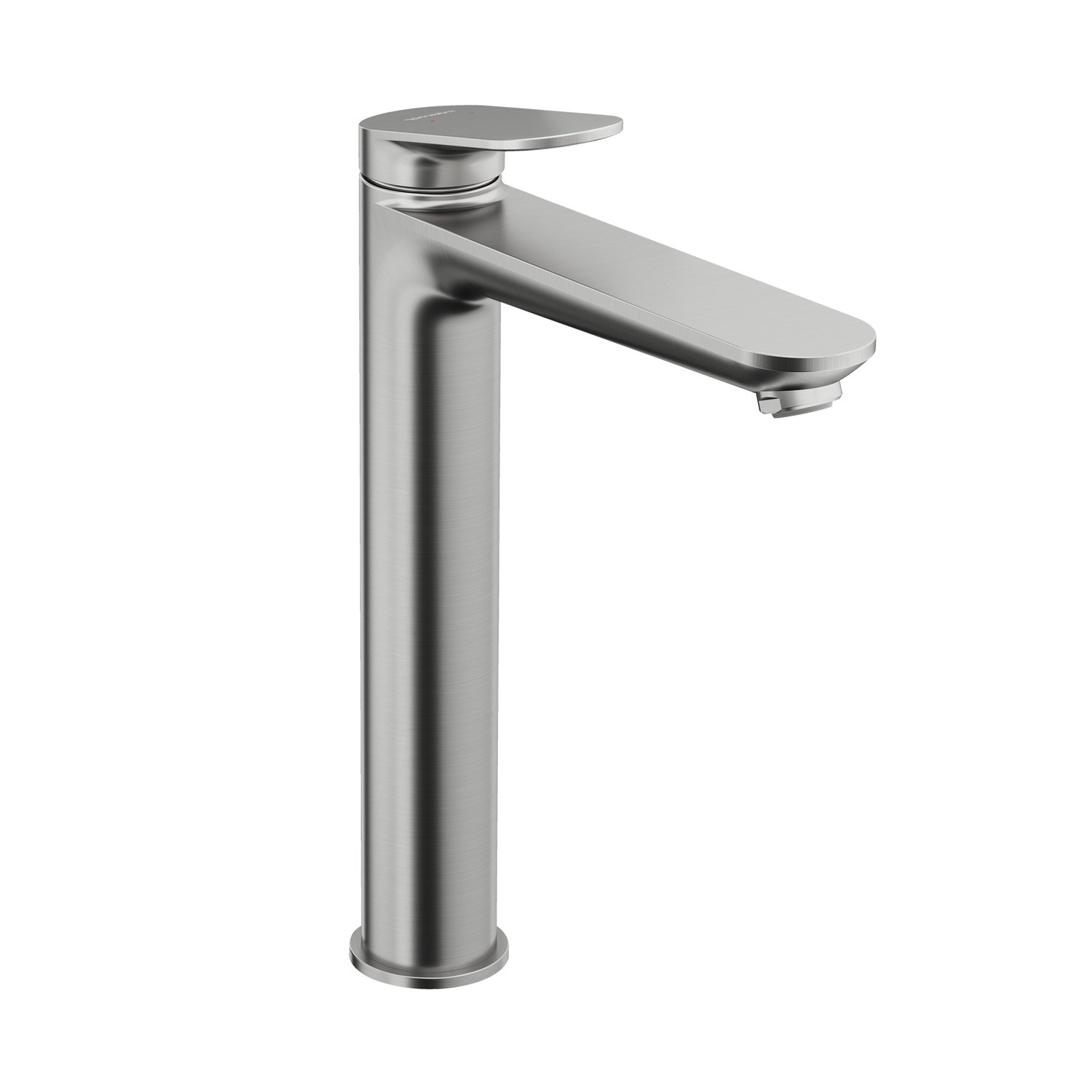 Baterii sanitare - Baterie lavoar Duravit WA1040002070, Wave, tip comanda monocomanda, marime xl, tip instalare pe blat, otel satinat