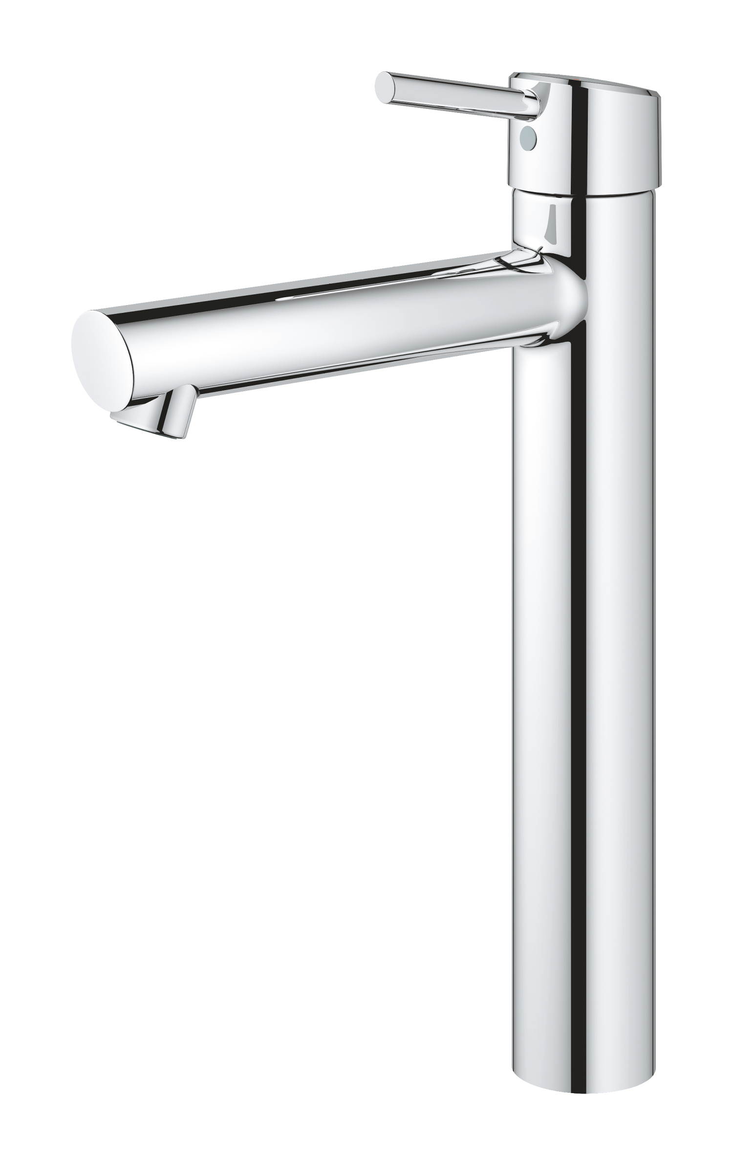 Baterie lavoar Grohe 23920001, Concetto, tip comanda monocomanda, tip instalare pe lavoar, pe blat, crom [4]