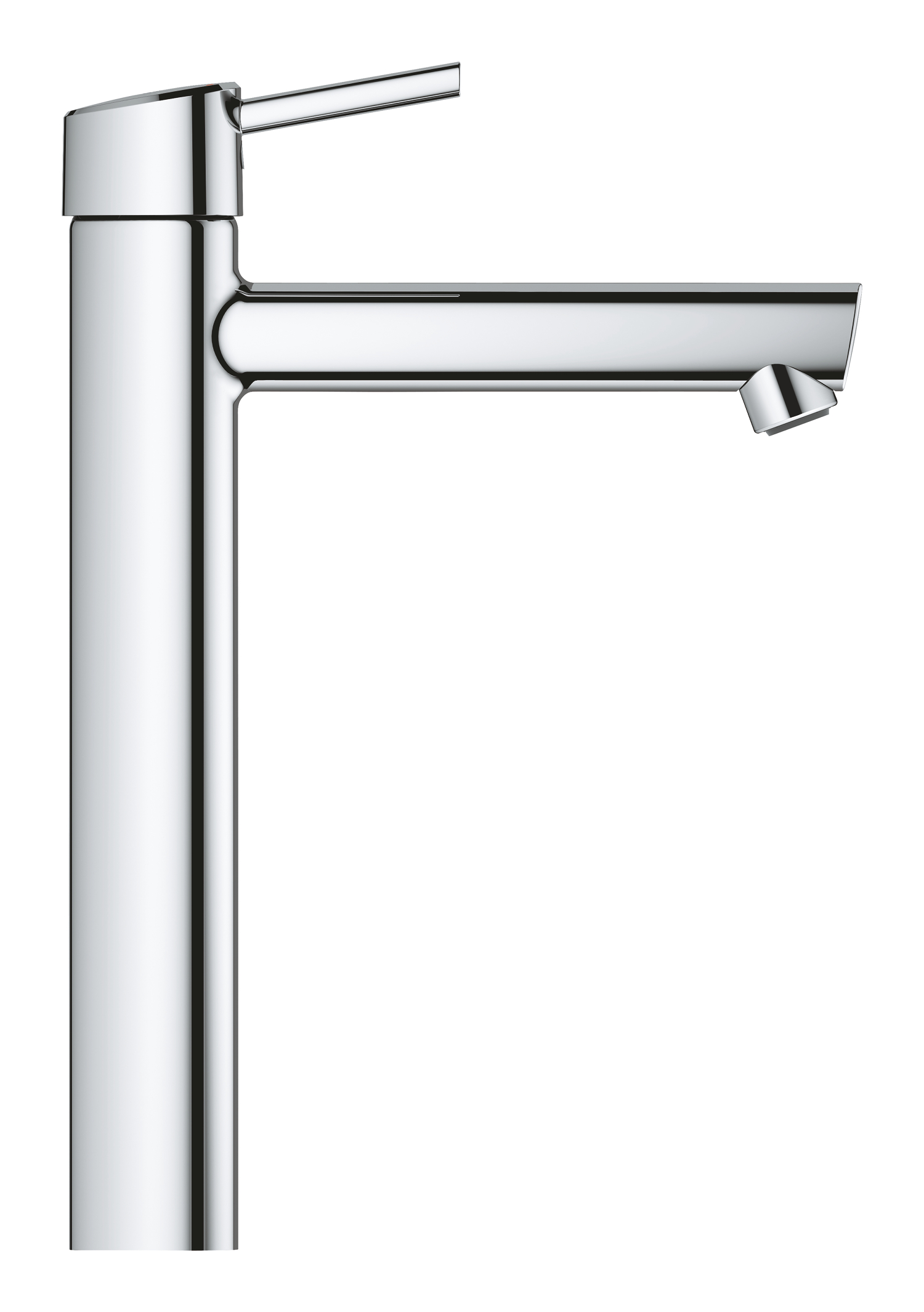 Baterie lavoar Grohe 23920001, Concetto, tip comanda monocomanda, tip instalare pe lavoar, pe blat, crom [3]