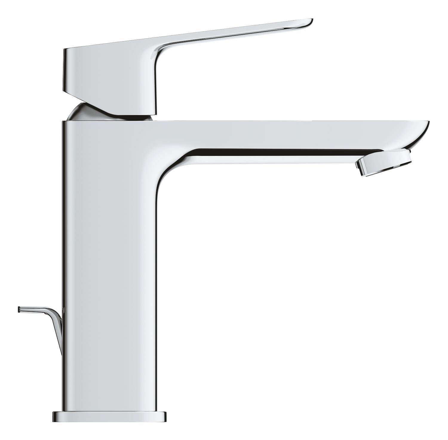 Baterie lavoar Grohe 1017580000, Cubeo, tip comanda monocomanda, marime m, tip instalare pe lavoar, pe blat, crom [1]