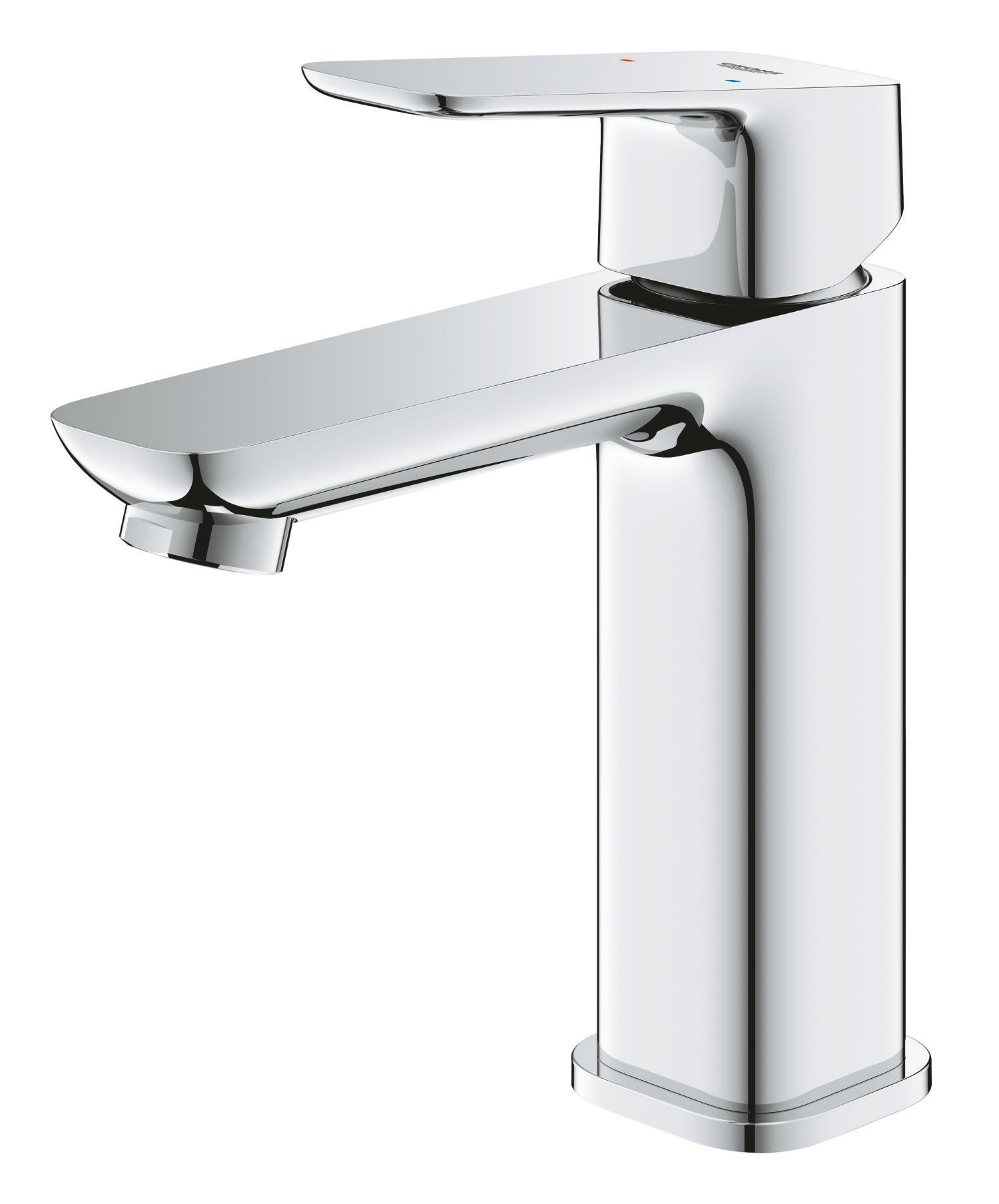 Baterie lavoar Grohe 1017520000, Cubeo, tip comanda monocomanda, marime m, tip instalare pe lavoar, pe blat, crom [2]