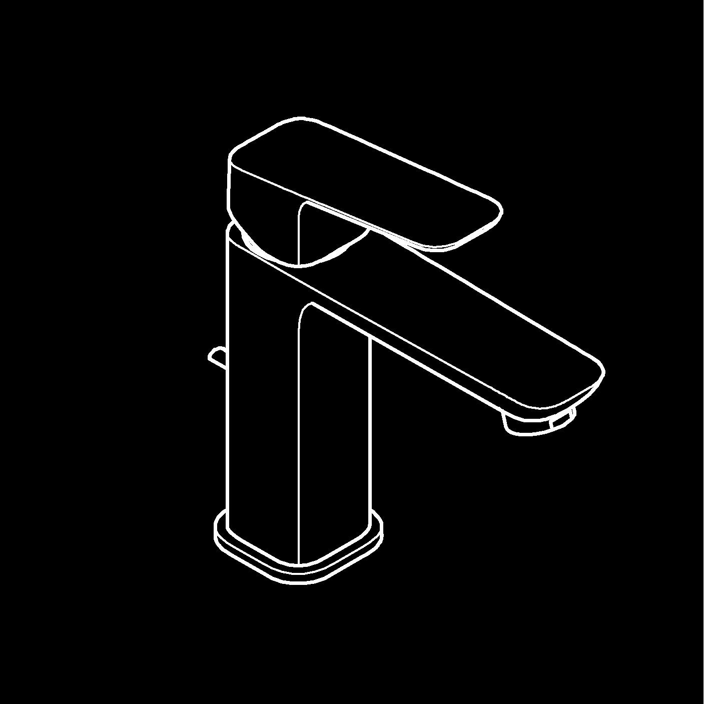 Baterie lavoar Grohe 1017510000, Cubeo, tip comanda monocomanda, marime m, tip instalare pe lavoar, pe blat, crom [4]