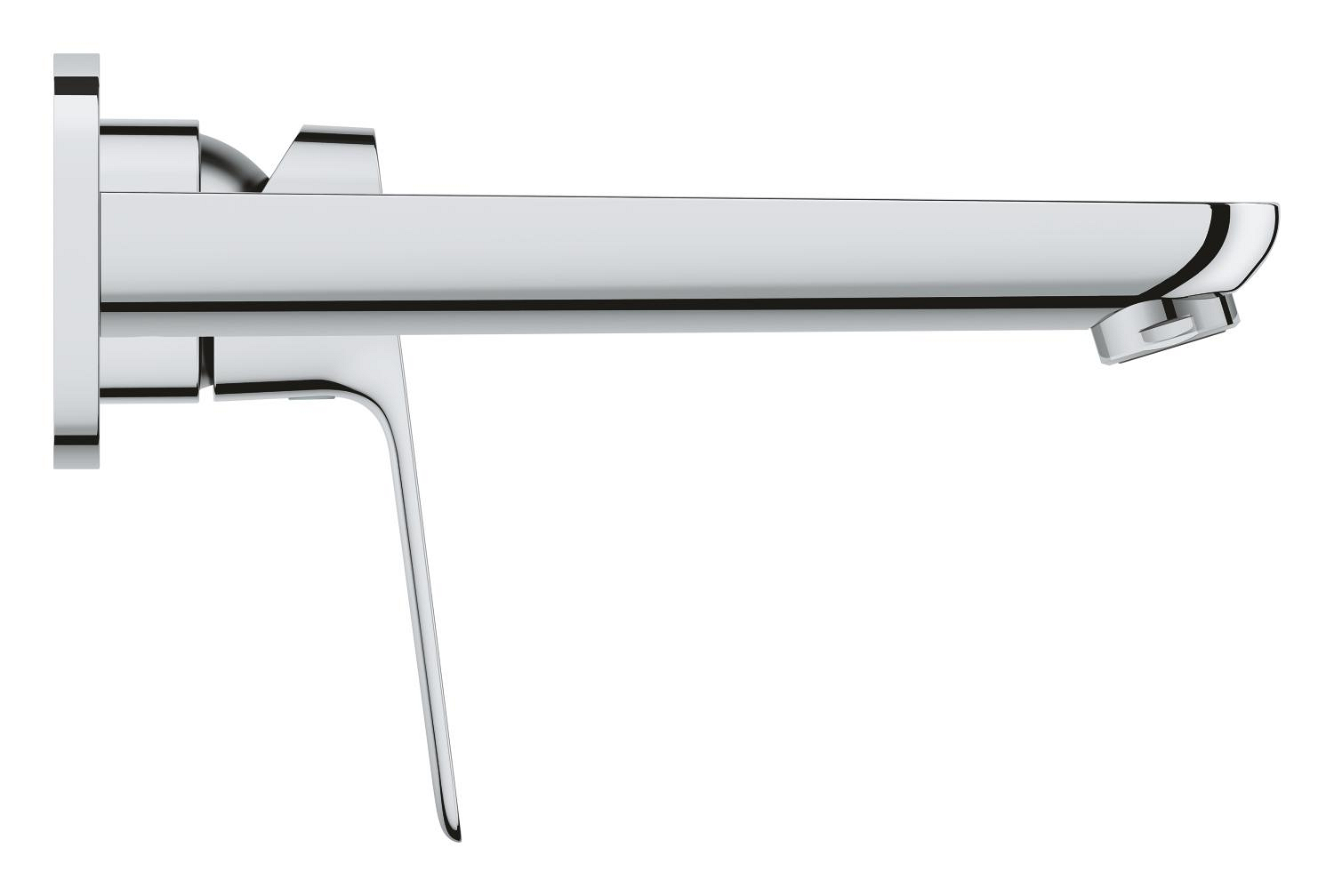 Baterie lavoar Grohe 1017880000, Cubeo, tip comanda monocomanda, marime m, numar orificii instalare 2, crom [2]