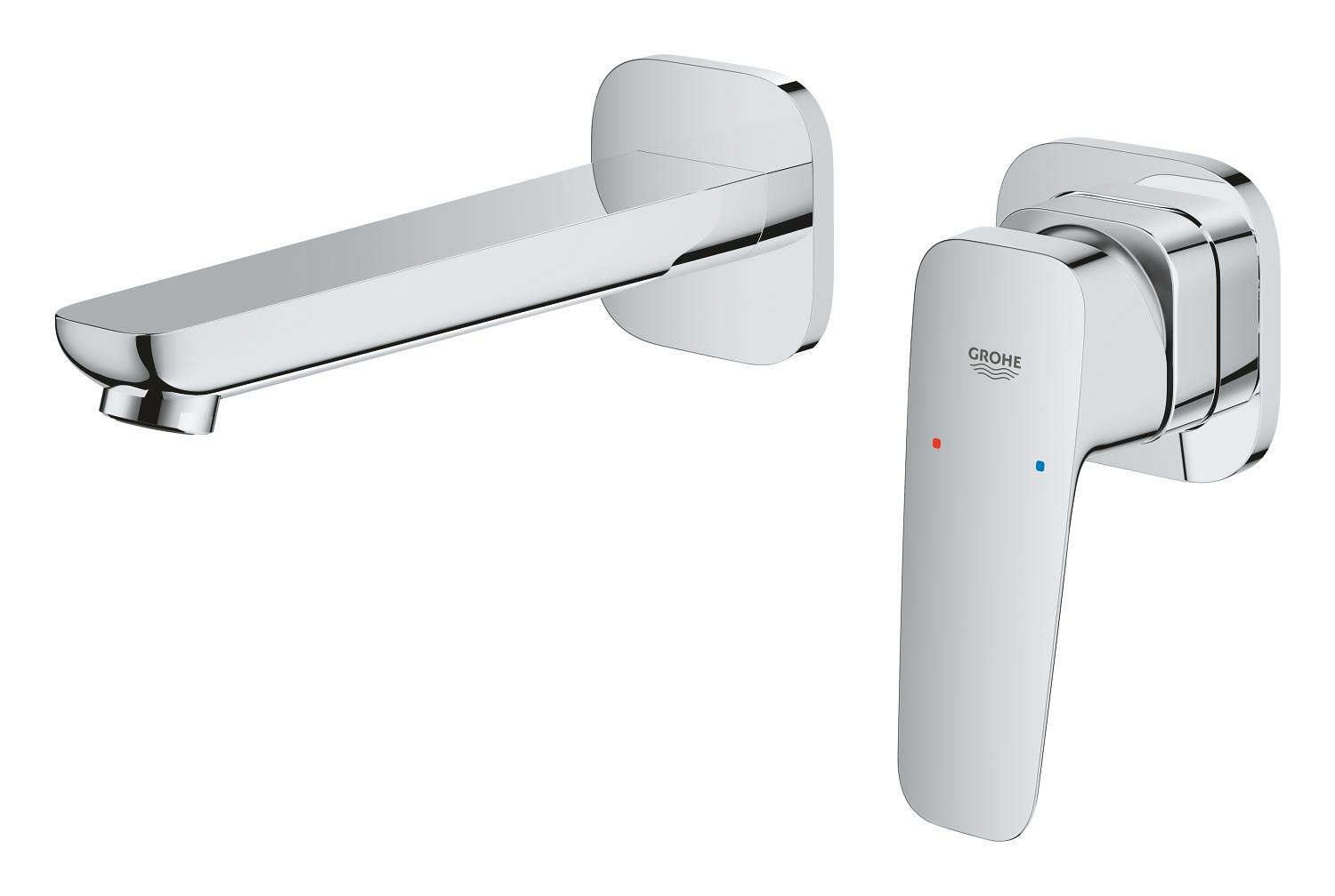 Baterie lavoar Grohe 1017880000, Cubeo, tip comanda monocomanda, marime m, numar orificii instalare 2, crom [1]