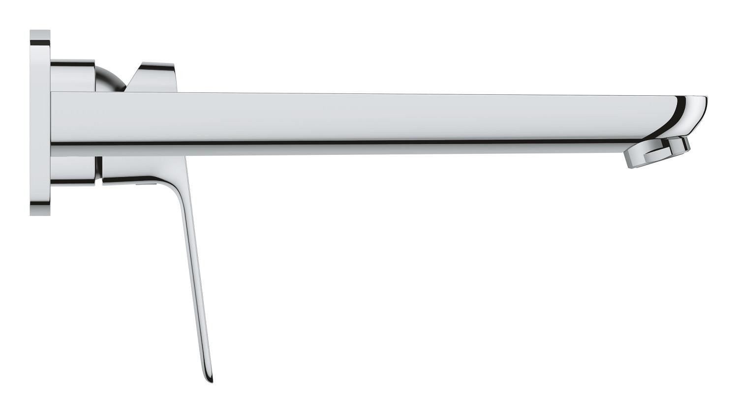 Baterie lavoar Grohe 1017890000, Cubeo, tip comanda monocomanda, marime l, numar orificii instalare 2, crom [4]