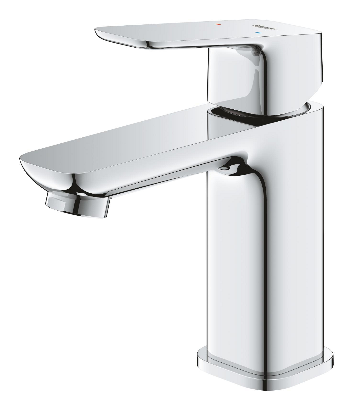 Baterie lavoar Grohe 1016990000, Cubeo, tip comanda monocomanda, tip instalare pe lavoar, marime s, crom [2]