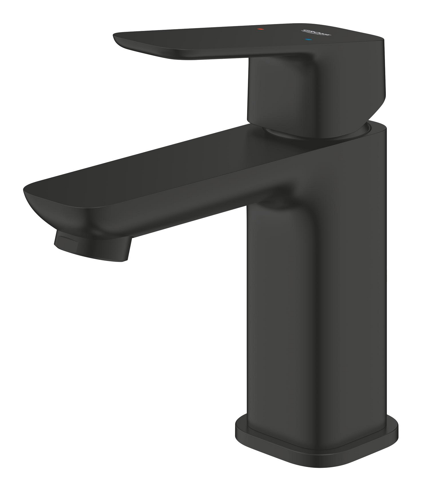 Baterie lavoar Grohe 1016992430, Cubeo, tip comanda monocomanda, tip instalare pe lavoar, marime s, negru [2]