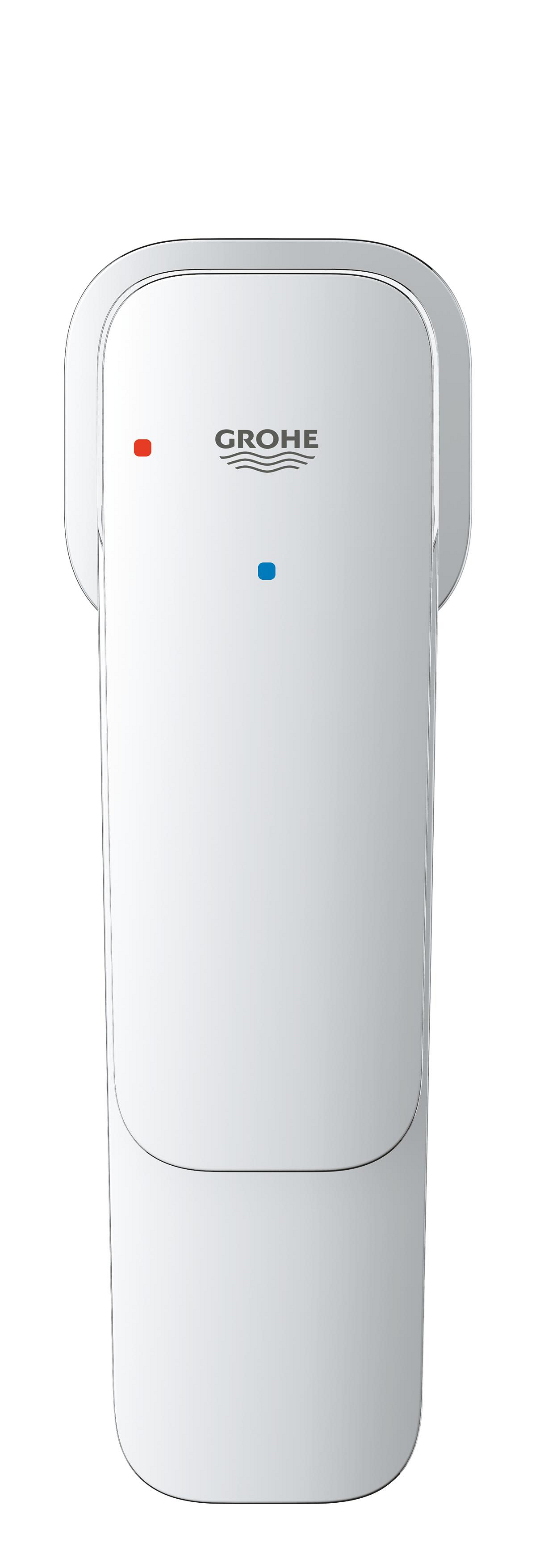 Baterie lavoar Grohe 1017320000, Cubeo, tip comanda monocomanda, tip instalare pe lavoar, marime s, crom [3]