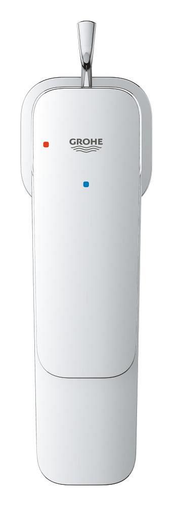 Baterie pentru lavoar Grohe 1017300000, lavoar Cubeo, tip comanda monocomanda, marime s, tip instalare pe lavoar, crom [3]