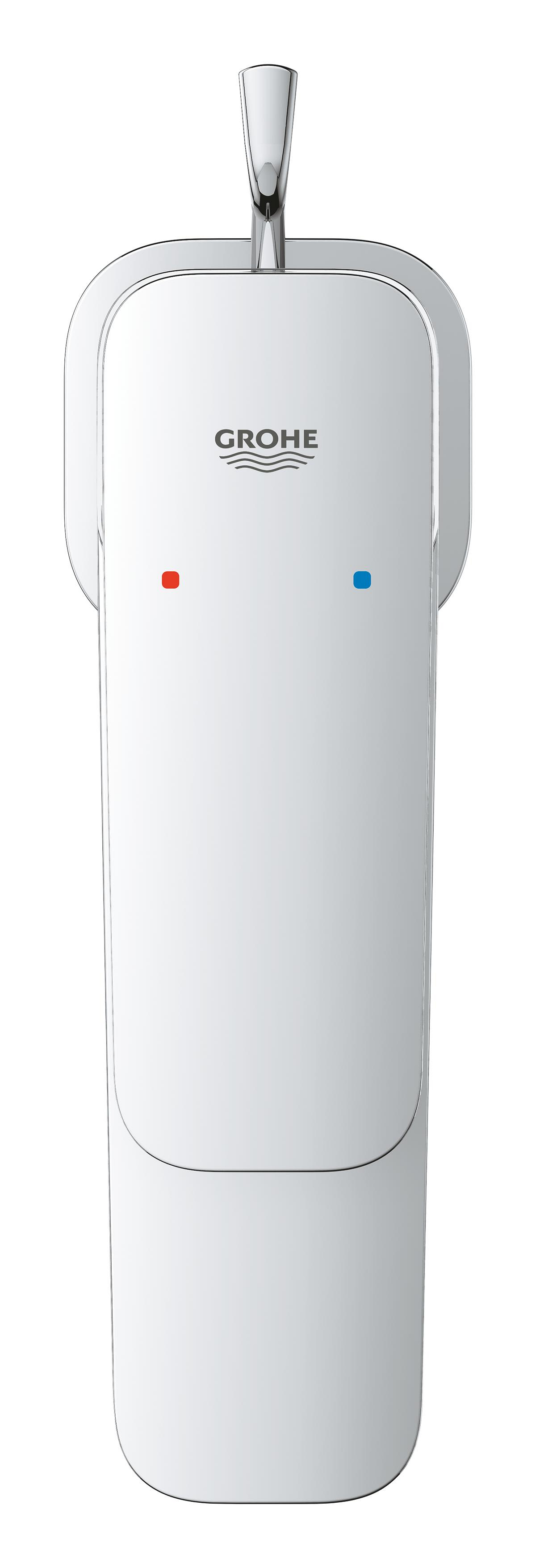 Baterie lavoar Grohe 1016950000, Cubeo, tip comanda monocomanda, marime s, tip instalare pe lavoar, crom [3]