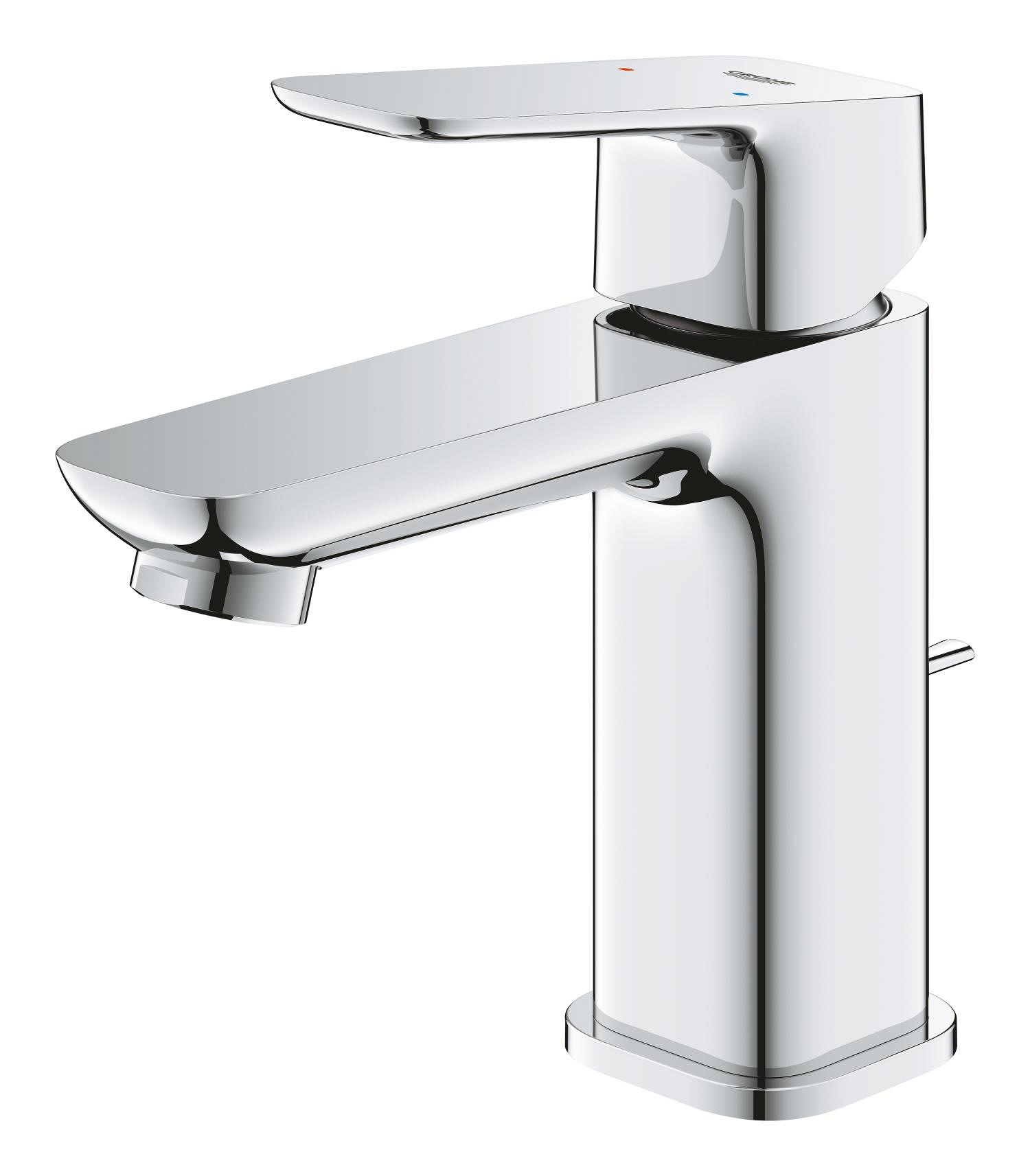 Baterie lavoar Grohe 1016950000, Cubeo, tip comanda monocomanda, marime s, tip instalare pe lavoar, crom [2]