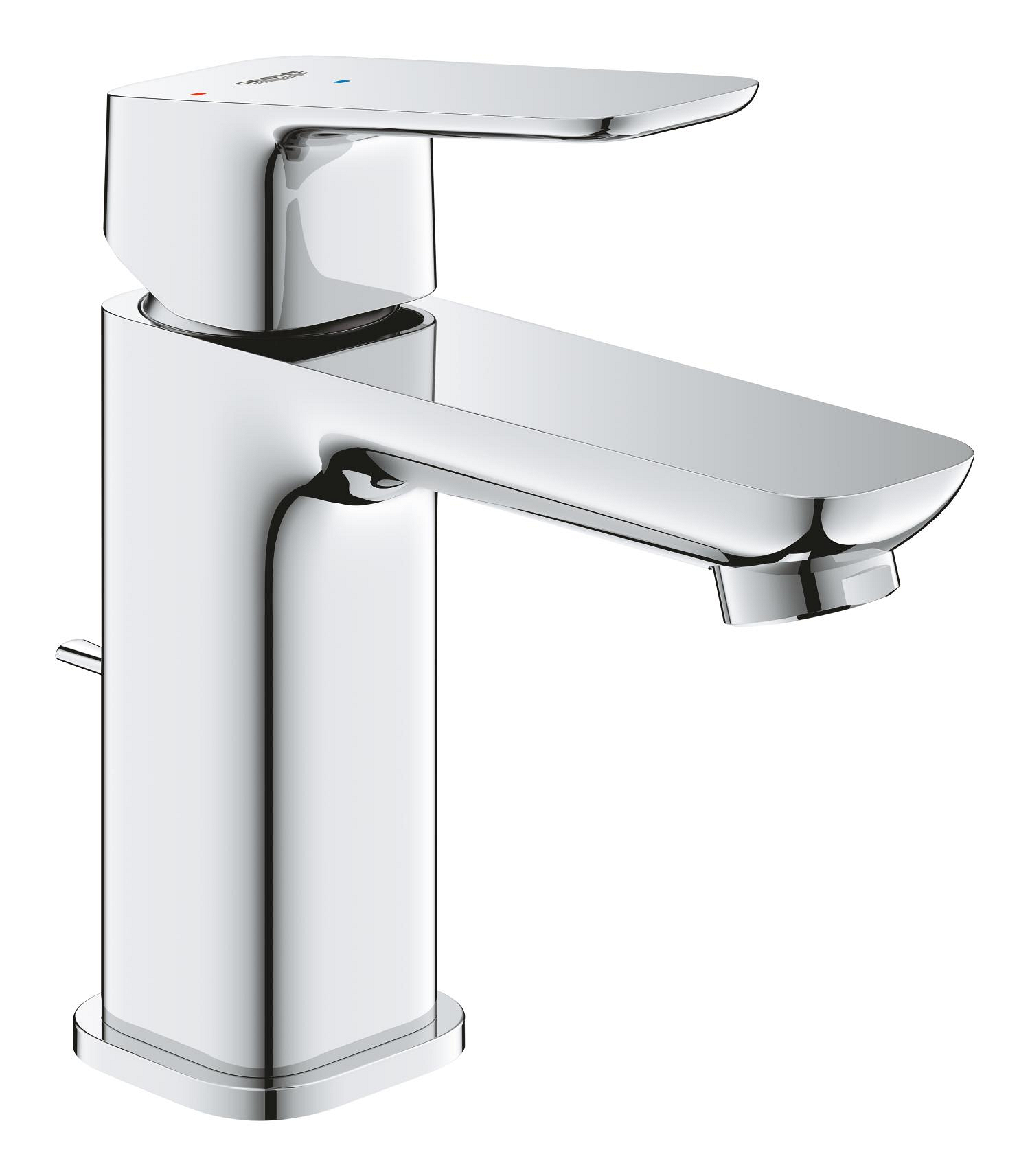 Baterii sanitare - Baterie lavoar Grohe 1017310000, Cubeo, tip comanda monocomanda, marime s, tip instalare pe lavoar, crom