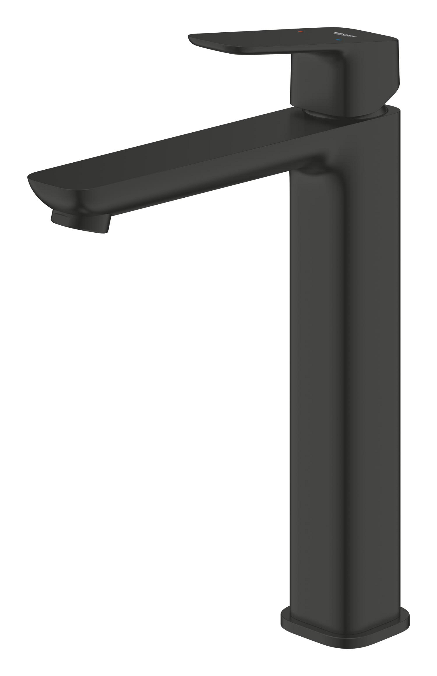 Baterie lavoar Grohe 1017802430, Cubeo, tip comanda monocomanda, marime xl, tip instalare pe blat, negru [1]
