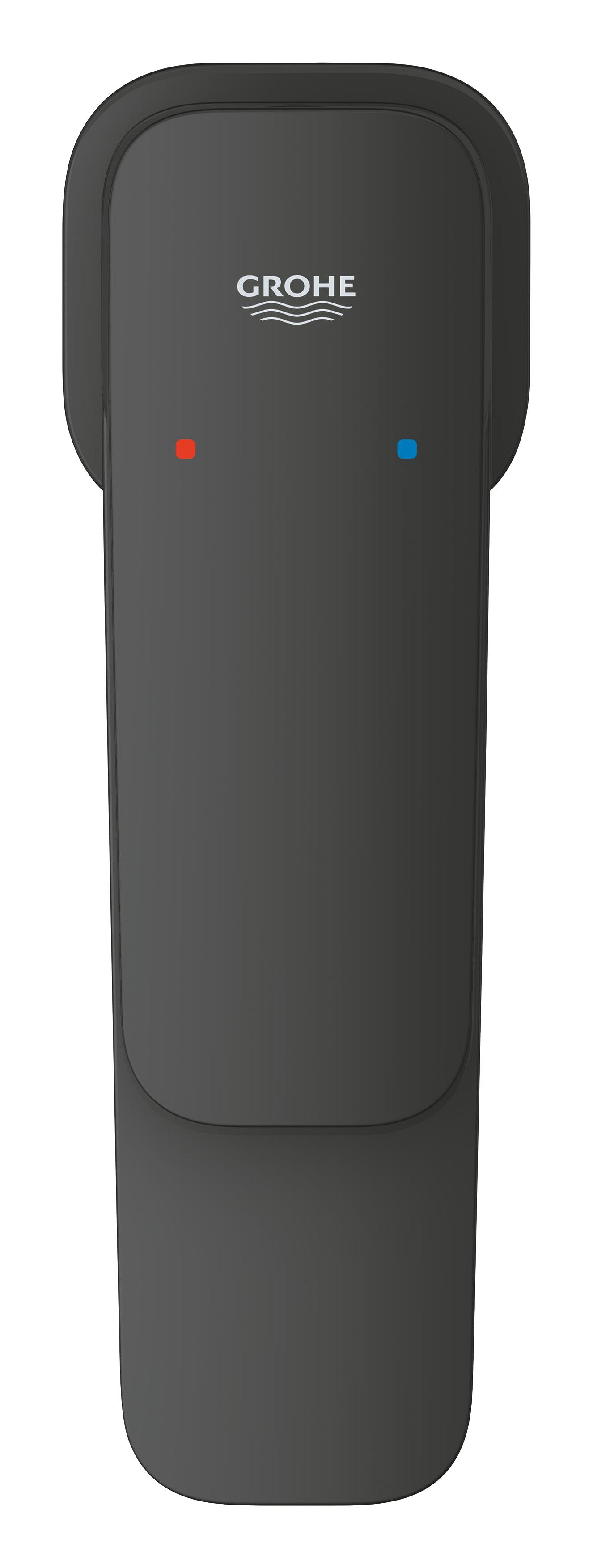Baterie lavoar Grohe 1016932430, Cubeo, tip comanda monocomanda, marime xs, tip instalare pe lavoar, negru [4]