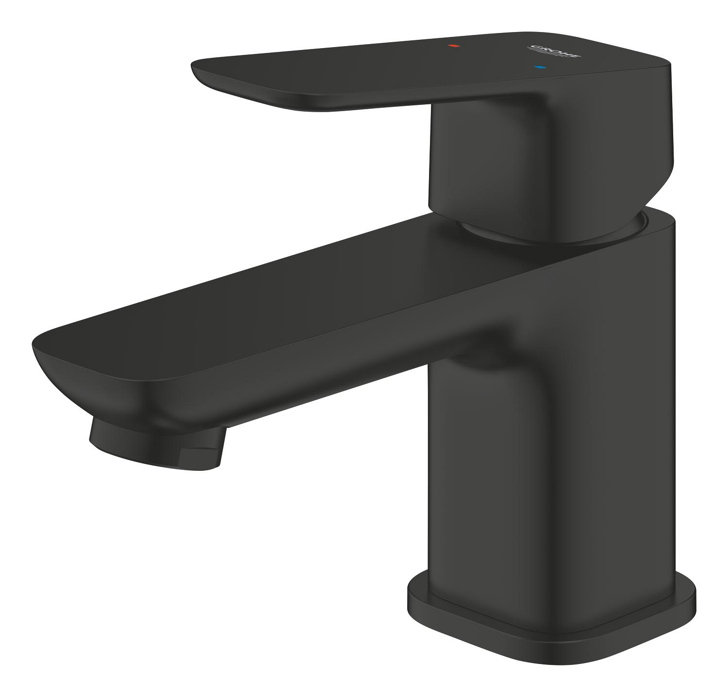 Baterie lavoar Grohe 1016932430, Cubeo, tip comanda monocomanda, marime xs, tip instalare pe lavoar, negru [3]