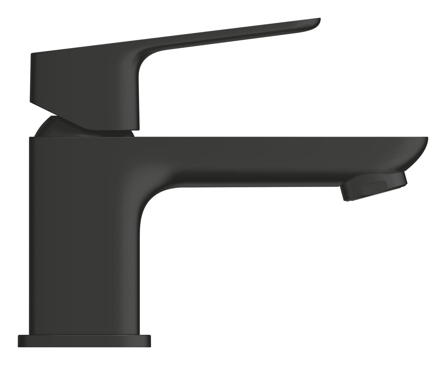 Baterie lavoar Grohe 1016932430, Cubeo, tip comanda monocomanda, marime xs, tip instalare pe lavoar, negru [2]