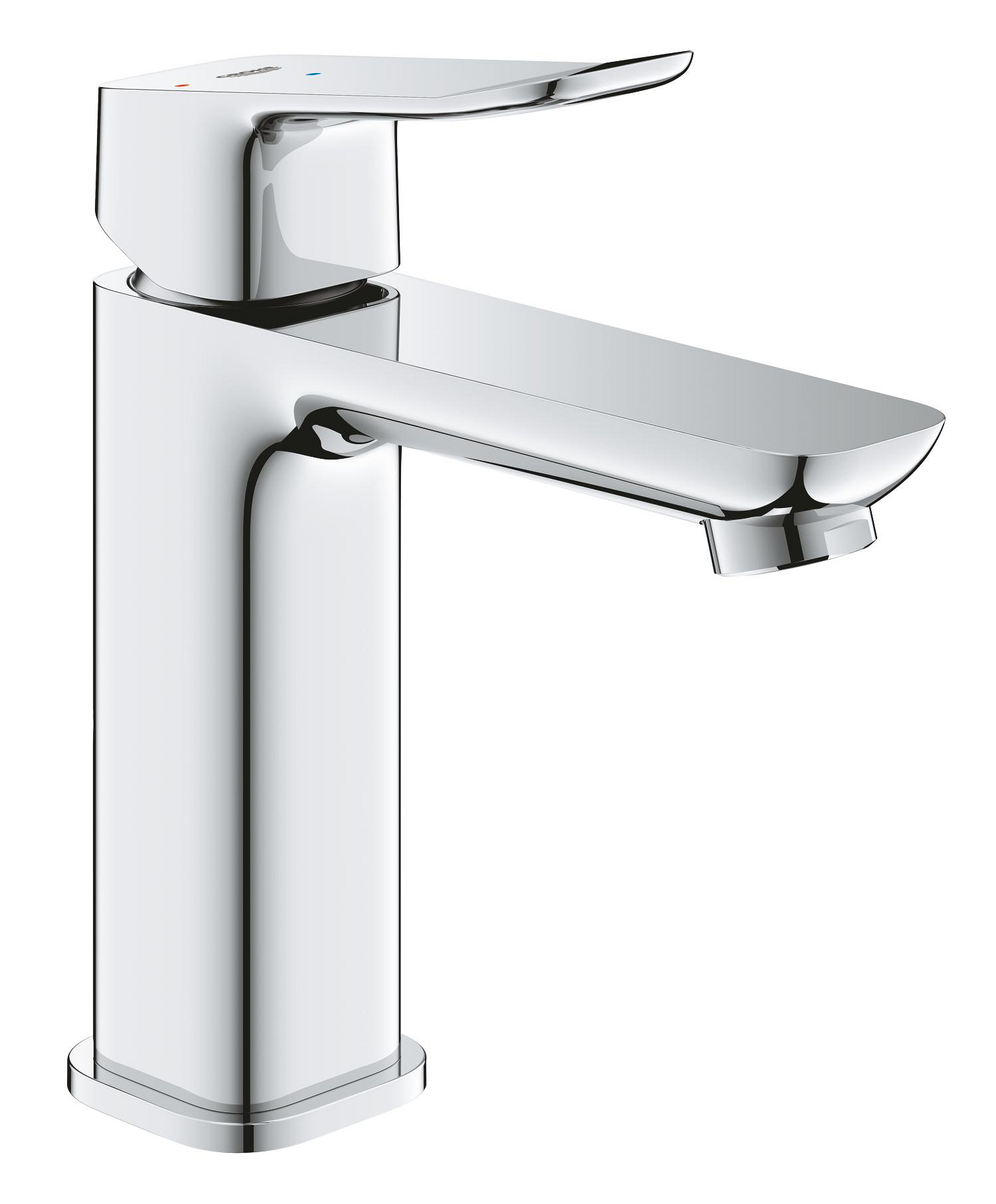 Baterii sanitare - Baterie lavoar Grohe 1018350000, Dice, tip comanda monocomanda, marime m, tip instalare pe lavoar, pe blat, crom