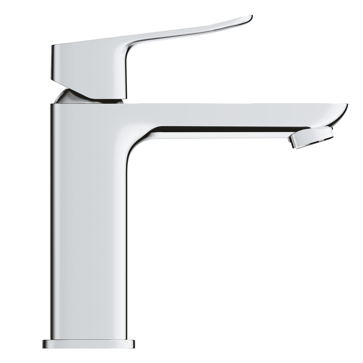 Baterie lavoar Grohe 1018350000, Dice, tip comanda monocomanda, marime m, tip instalare pe lavoar, pe blat, crom [1]