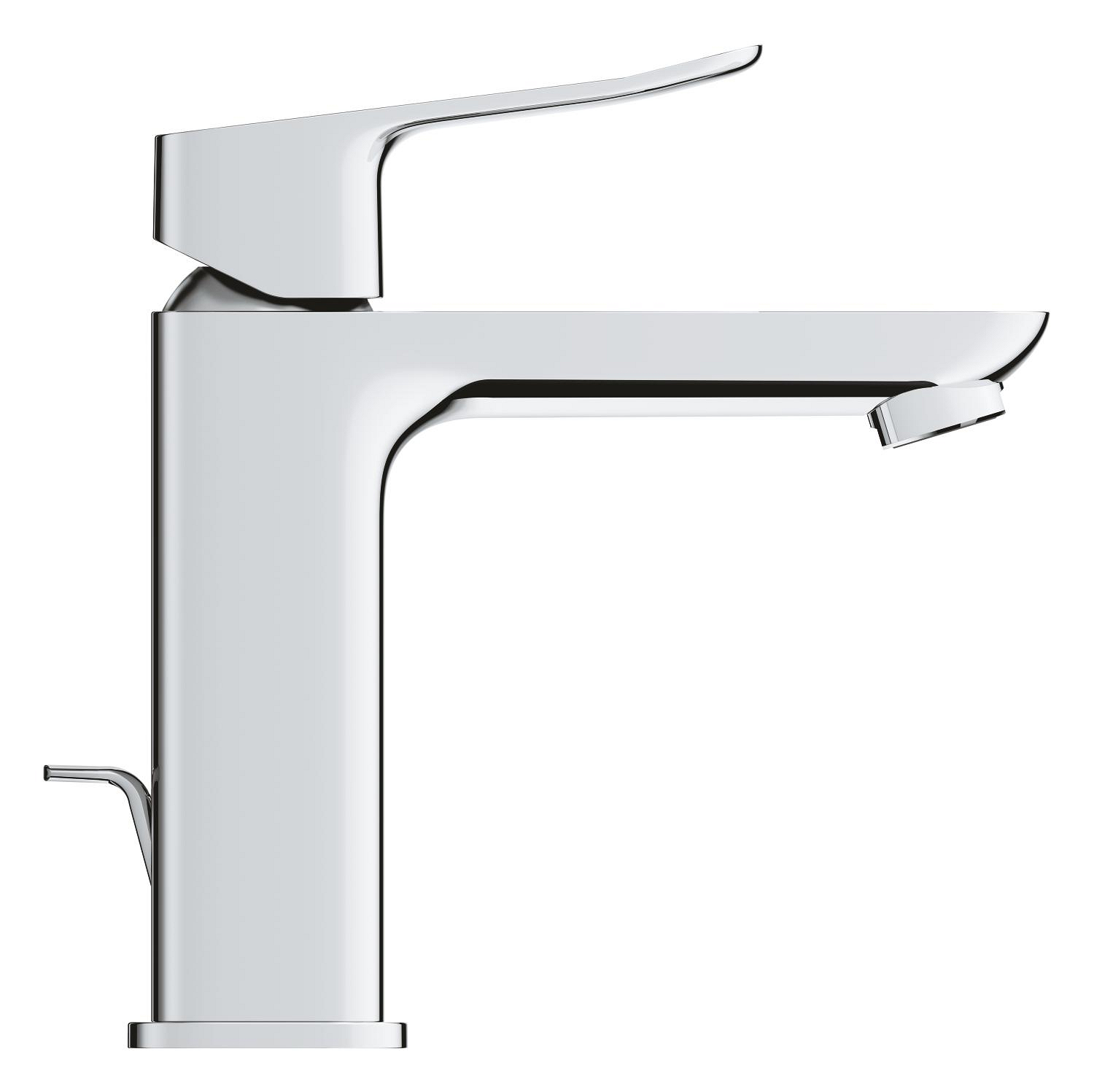 Baterie lavoar Grohe 1018320000, Dice, tip comanda monocomanda, marime m, tip instalare pe blat, pe lavoar, crom [1]