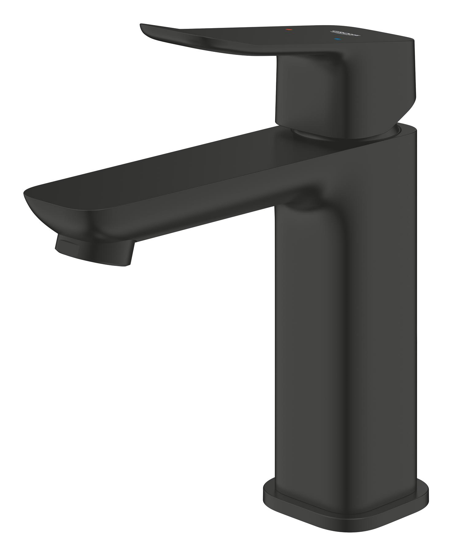 Baterie lavoar Grohe 1018332430, Dice, tip comanda monocomanda, marime m, tip instalare pe blat, pe lavoar, negru [2]