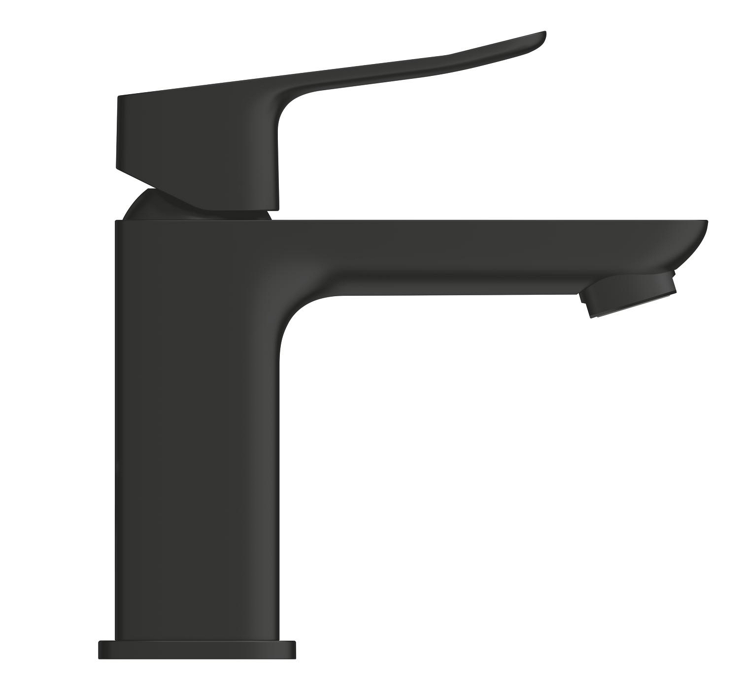 Baterie lavoar Grohe 1018612430, Dice, tip comanda monocomanda, marime s, tip instalare pe lavoar, negru [1]