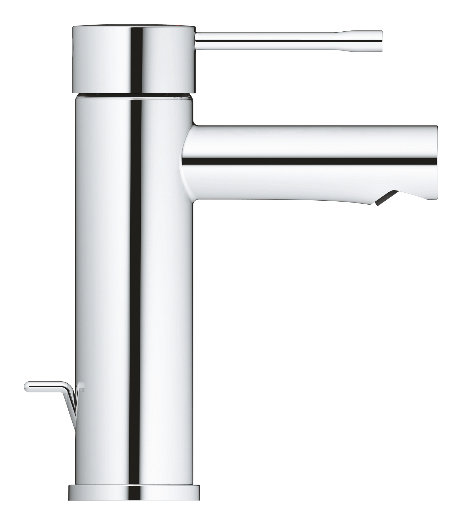 Baterie lavoar Grohe 24183001, Essence, tip comanda monocomanda, tip instalare pe lavoar, pe blat, crom [1]