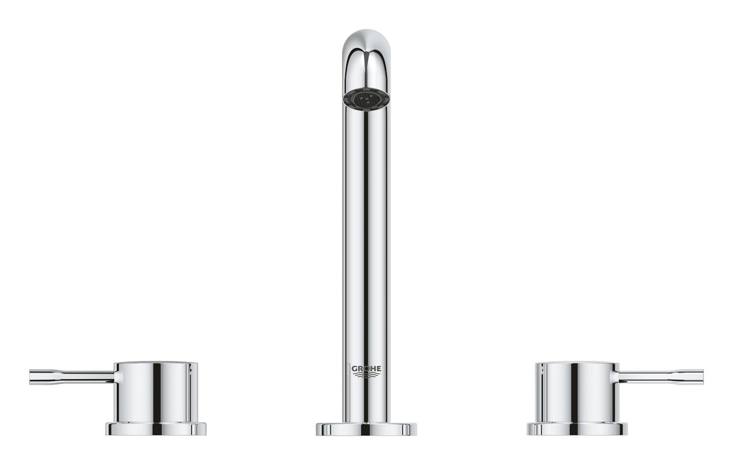 Baterie lavoar Grohe 20296001, Essence, tip comanda dubla comanda, tip instalare pe blat, pe lavoar, crom [1]
