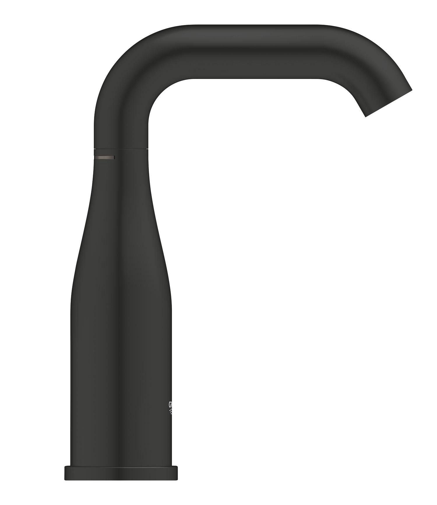 Baterie lavoar Grohe 237982431, Essence, tip comanda monocomanda, marime m, tip instalare pe blat, pe lavoar, negru [2]