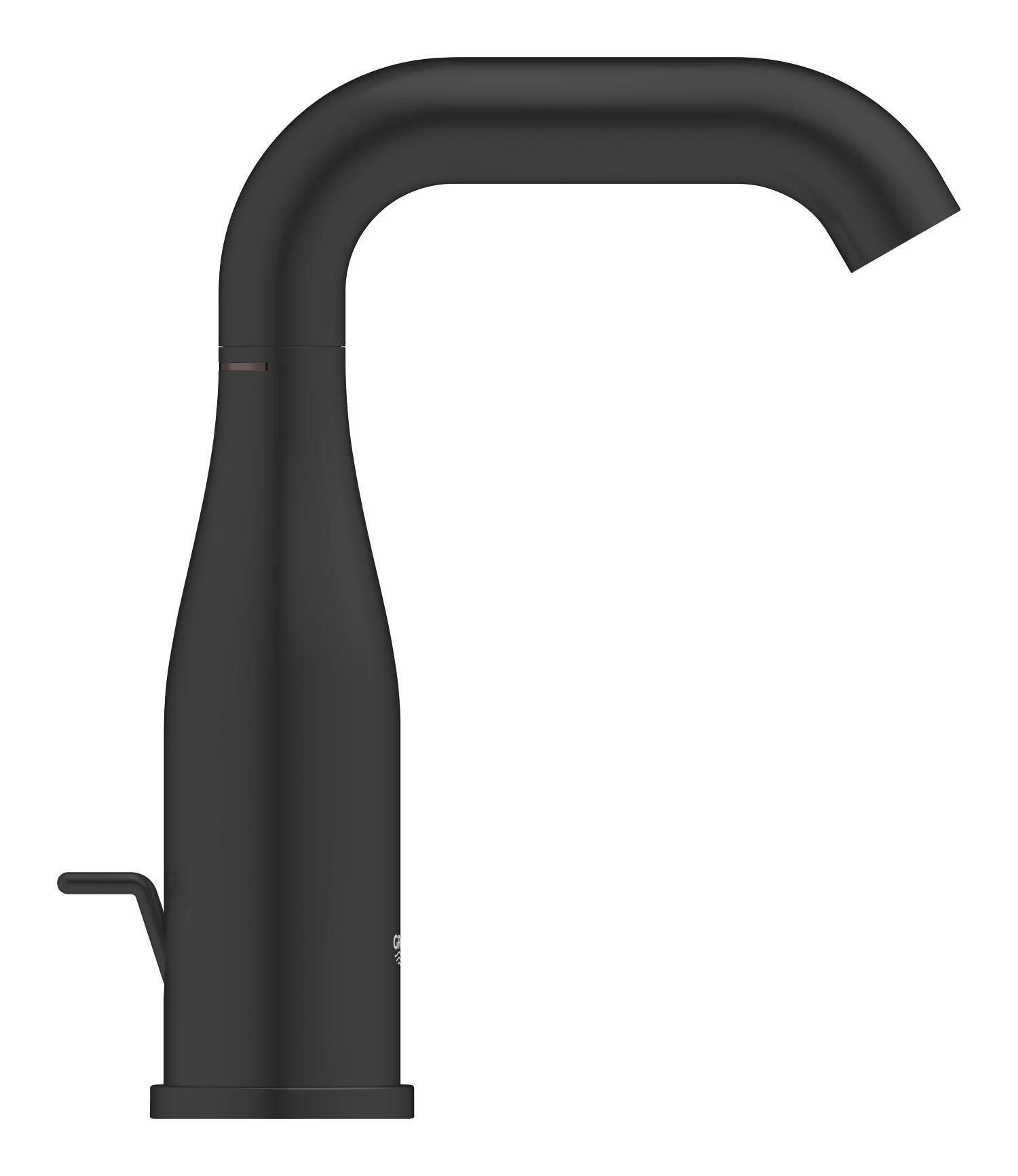 Baterie lavoar Grohe 234622431, Essence, tip comanda monocomanda, marime m, tip instalare pe blat, pe lavoar, negru [2]