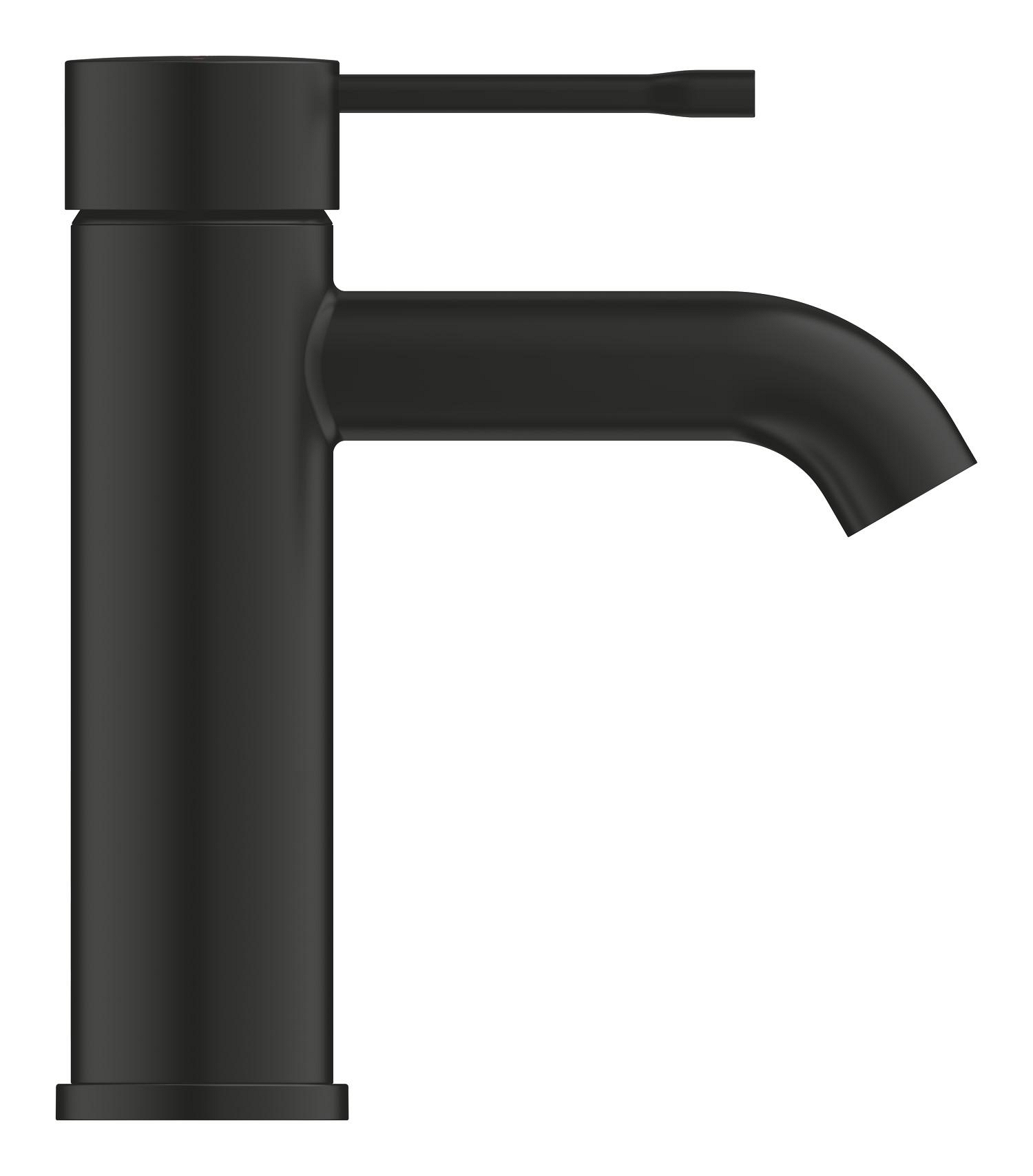 Baterie lavoar Grohe 237972431, Essence, tip comanda monocomanda, marime s, tip instalare pe lavoar, pe blat, negru [2]