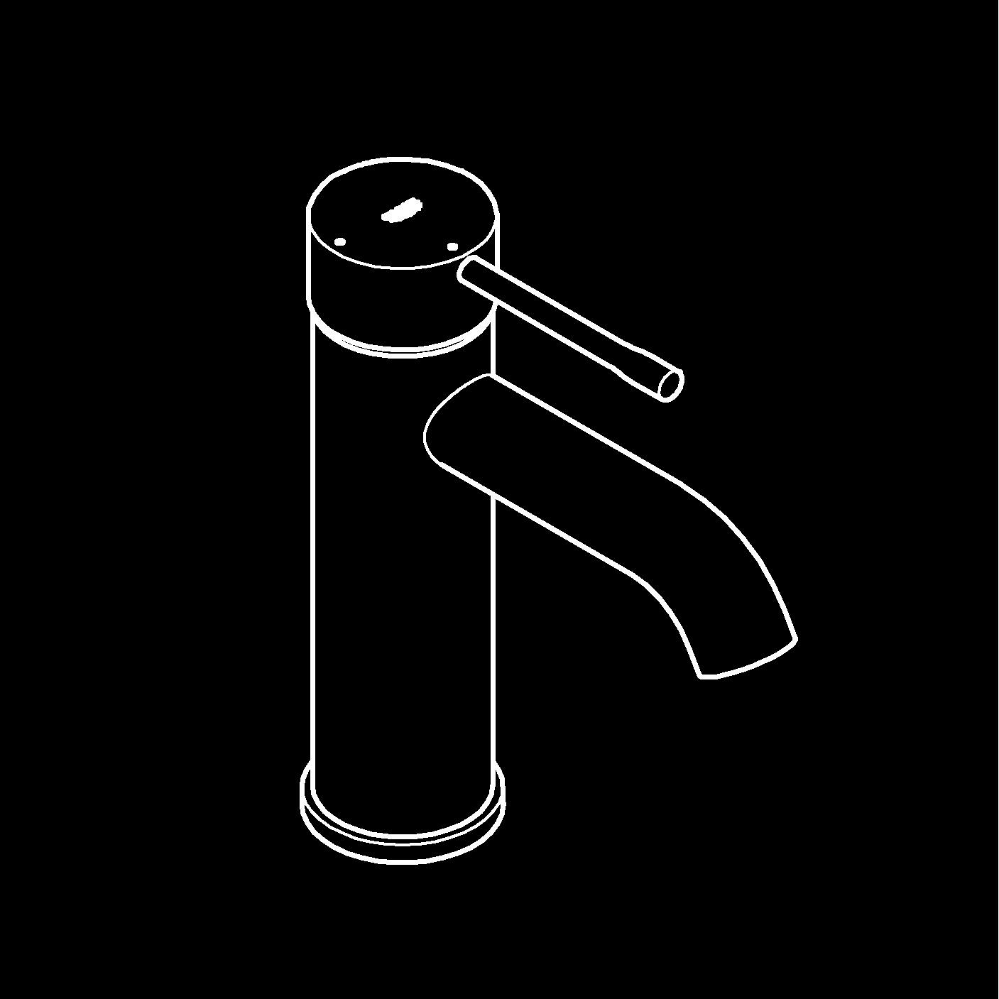 Baterie lavoar Grohe 237972431, Essence, tip comanda monocomanda, marime s, tip instalare pe lavoar, pe blat, negru [21]