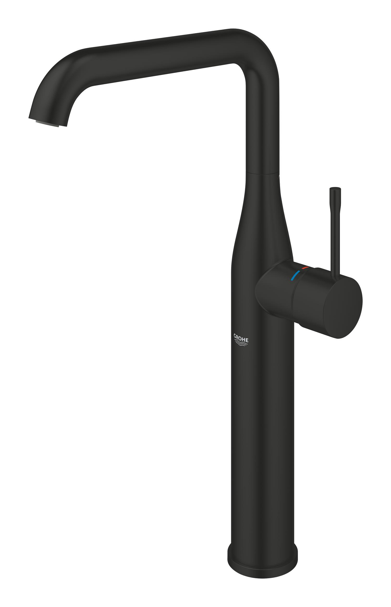 Baterie lavoar Grohe 329012431, Essence, tip comanda monocomanda, marime xl, tip instalare pe blat, negru [3]
